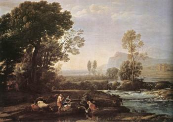 尅勞德 洛朗 Landscape with Rest in Flight to Egypt 尅勞德 洛朗 Landscape with Rest in Flight to Egypt